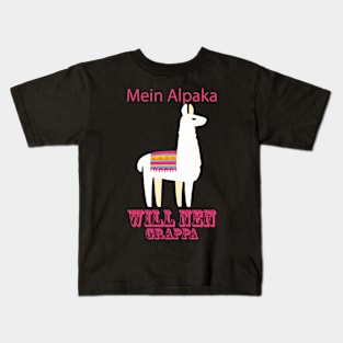 Alpaca grappa Kids T-Shirt